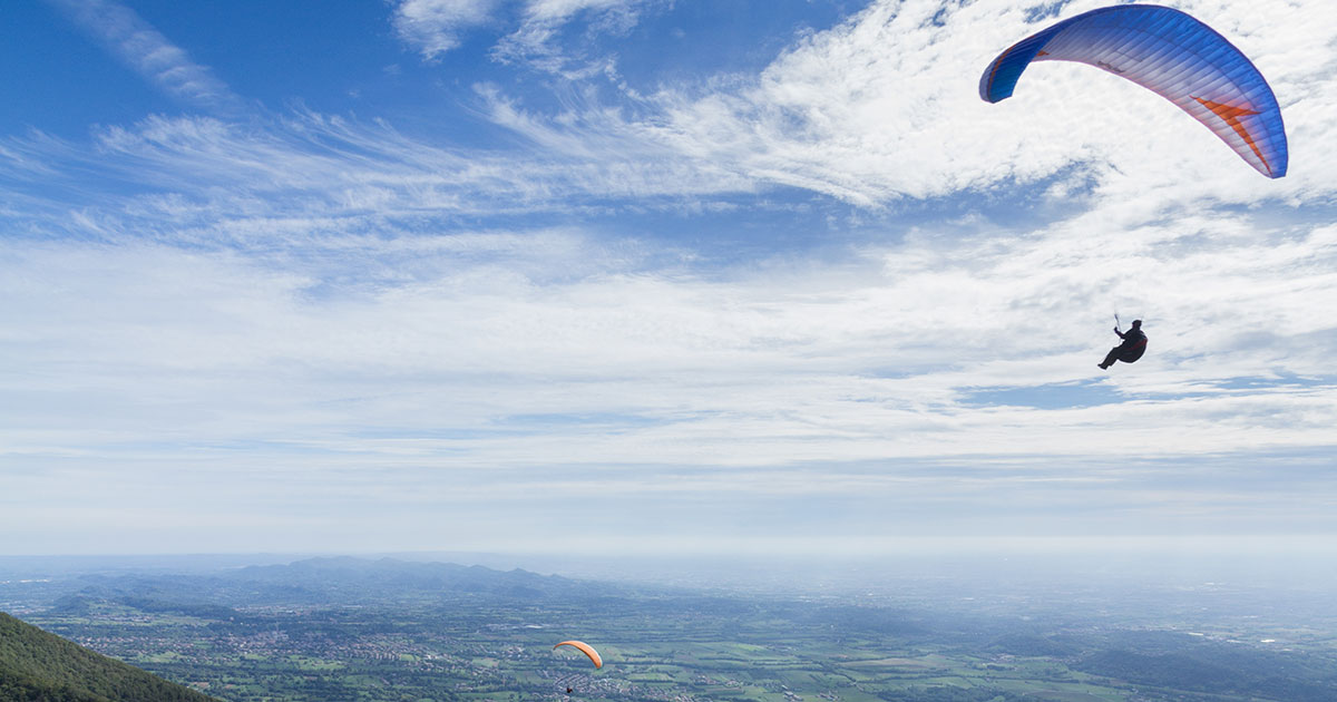 Freiflug, Paragliding und Drachenfliegen